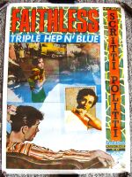 SCRITTI POLITTI RARE U.K. RECORD COMPANY PROMO POSTER 'FAITHLESS' SINGLE 1982
