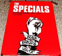 THE SPECIALS RARE UK RECORD COMPANY PROMO POSTER 'THE PROTEST SONGS' ALBUM 2021