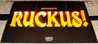 MOVEMENTS U.K. DOUBLE SIDED RECORD COMPANY PROMO POSTER 'RUCKUS!' ALBUM 2023