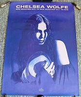CHELSEA WOLFE SUPERB UK RECORD COMPANY PROMO POSTER 'SHE REACHES OUT' ALBUM 2024