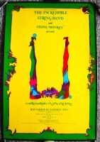 THE INCREDIBLE STRING BAND RARE 'U' CONCERTS POSTER APRIL 1970 ROUNDHOUSE LONDON