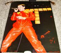 GARY NUMAN STUNNING RARE U.K. LIVE ON STAGE PERSONALITY POSTER 'ITC-TW' IN 1981