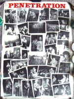 PENETRATION ABSOLUTELY STUNNING AND VERY RARE U.K. GIG SOLD POSTER FROM 1979