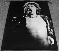 THE ROLLING STONES MICK JAGGER SUPERB U.K. PERSONALITY POSTER BIG O POP 49 1972