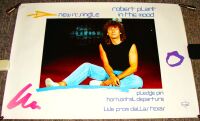 LED ZEPPELIN ROBERT PLANT RARE UK REC COM PROMO POSTER 'IN THE MOOD' SINGLE 1983