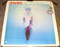 SPARKS SUPERB RARE U.S. RECORD COMPANY PROMO POSTER 'No 1 IN HEAVEN' ALBUM 1979