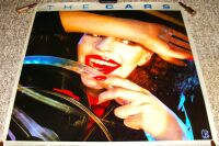 THE CARS STUNNING AND RARE U.S. RECORD COMPANY PROMO POSTER FOR DEBUT ALBUM 1978