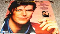 DAVID BOWIE RARE U.S. RECORD COMPANY PROMO POSTER 'CHANGESTWOBOWIE' ALBUM 1981
