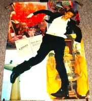 DAVID BOWIE STUNNING & RARE U.S. RECORD COMPANY PROMO POSTER 'LODGER' ALBUM 1979