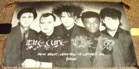 THE CURE SUPERB RARE U.K. RECORD COMPANY PROMO POSTER FOR &lsquo;THE TOP&rsquo; ALBUM 1984