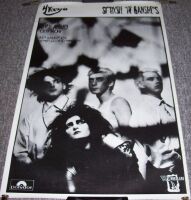 SIOUXSIE & THE BANSHEES THE CURE U.K. REC COM PROMO POSTER &lsquo;HYAENA&rsquo; ALBUM 1984