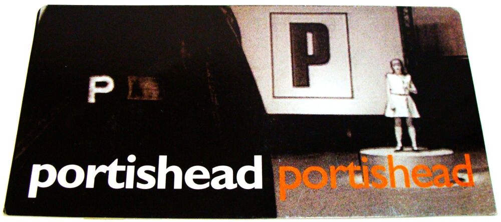 PORTISHEAD U.K. REC COM PROMO FLAT SHOP DISPLAY BOARD 'PORTISHEAD' ALBUM 19