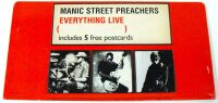MANIC STREET PREACHERS U.K. PROMO FLAT BOARD SHOP DISPLAY 'EVERYTHING LIVE' 1997