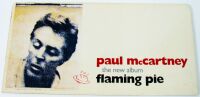 THE BEATLES PAUL McCARTNEY UK PROMO FLAT BOARD SHOP DISPLAY 'FLAMING PIE ' 1997