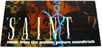 VAL KILMER THE SAINT U.K. PROMO FLAT BOARD SHOP DISPLAY 'SOUNDTRACK' ALBUM 1997