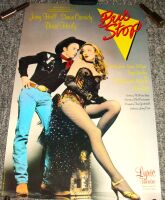 BUS STOP JERRY HALL REALLY STUNNING POSTER FOR THE LYRIC THEATRE IN LONDON 1990