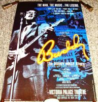 BUDDY REALLY STUNNING RARE POSTER FOR THE VICTORIA PALACE THEATRE LONDON IN 1989