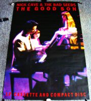NICK CAVE AND THE BAD SEEDS U.K. REC COM PROMO POSTER 'THE GOOD SON' ALBUM 1990