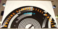THE ROLLING STONES U.K. RECORD COMPANY PROMO POSTER 'STEEL WHEELS' ALBUM 1989