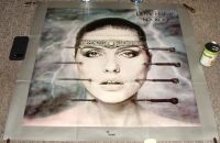 BLONDIE DEBBIE HARRY U.K. RECORD COMPANY PROMO POSTER 'KOOKOO' DEBUT ALBUM 1981