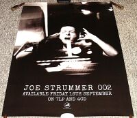 THE CLASH JOE STRUMMER U.K. RECORD COMPANY PROMO POSTER COMPILATION ALBUM '002' 2022
