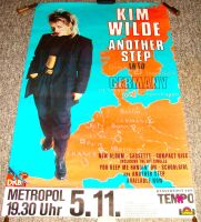 KIM WILDE ANOTHER STEP CONCERT POSTER 5th NOVEMBER 1986 METROPOL THEATRE BERLIN