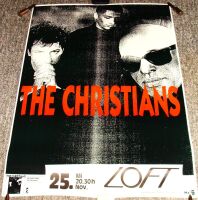 THE CHRISTIANS CONCERT POSTER MONDAY 25th NOVEMBER 1987 METROPOL WEST GERMANY