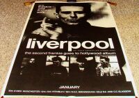 F.G.T.H. RARE U.K. RECORD COMPANY PROMO & CONCERTS POSTER 'LIVERPOOL' ALBUM 1986