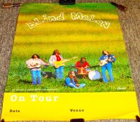 BLIND MELON ROCK ABSOLUTELY STUNNING AND RARE U.K. TOUR BLANK POSTER FROM 1993