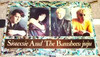 SIOUXSIE & THE BANSHEES RARE U.K. RECORD COMPANY PROMO POSTER 'JUJU' ALBUM 1981