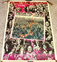 PENETRATION RARE U.K. RECORD COMPANY PROMO POSTER 'COMING UP FOR AIR' ALBUM 1979