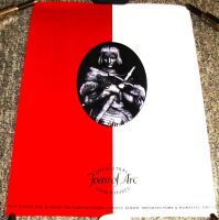 O.M.D. STUNNING RARE U.K. RECORD COMPANY PROMO POSTER 'JOAN OF ARC' SINGLE 1981