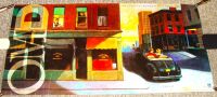 O.M.D. STUNNING RARE U.S. RECORD COMPANY PROMO POSTER FOR THE 'CRUSH' ALBUM 1985