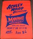 ASHLEY WARD DELEGATION CONCERT POSTER FRIDAY 9th JANUARY 1970 GIPSY HILL COLLEGE