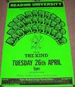 BAD MANNERS RARE CONCERT POSTER TUESDAY 26th APRIL 1983 READING UNIVERSITY U.K.