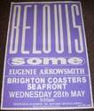 BELOUIS SOME CONCERT POSTER WEDNESDAY 28th MAY 1986 AT BRIGHTON COASTERS U.K.
