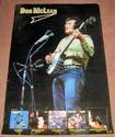 DON McLEAN STUNNING RARE U.K. RECORD COMPANY PROMO POSTER 1974 FIRST FIVE ALBUMS
