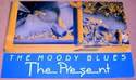 THE MOODY BLUES U.K. RECORD COMPANY PROMO SHOP DISPLAY FLAT FOR THE ALBUM 'THE PRESENT' IN 1983