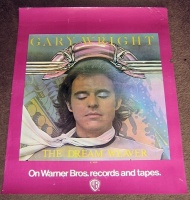 GARY WRIGHT SPOOKY TOOTH SUPERB RARE PROMO POSTER FOR "DREAM WEAVER" ALBUM 1975