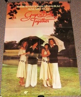 GUYS AND DOLLS RARE UK RECORD COMPANY PROMO POSTER FOR THE "TOGETHER" ALBUM 1977
