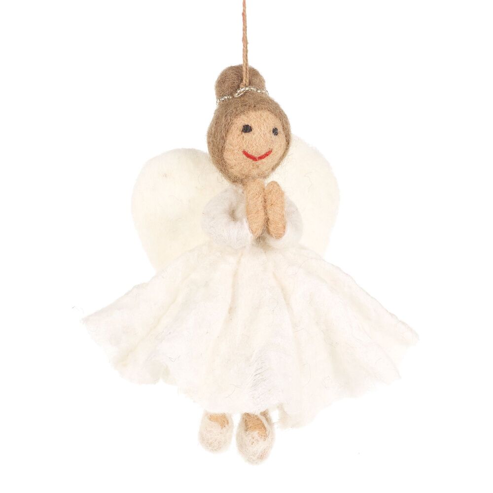 Needle felted Angel