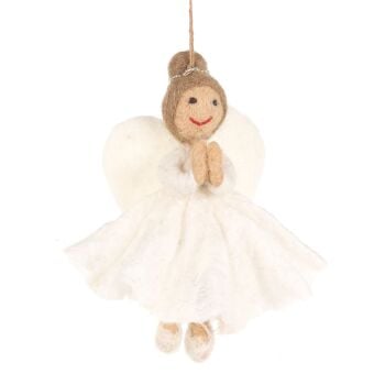 Needle felted Angel