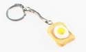 Egg on Toast Keyring 