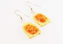 Beans on Toast Sterling Silver Earrings