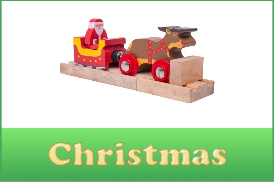 Wooden Railway Christmas Range