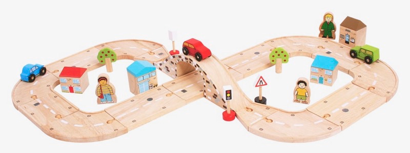 Wooden Railways Roadway Set