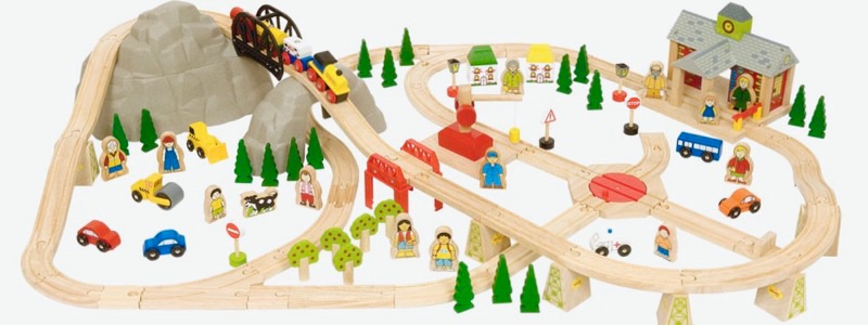 Wooden Railways Mountain Railway Set