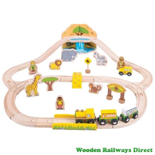 bigjigs wooden train set