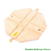 Bigjigs Wooden Railway Crossing Plate Track