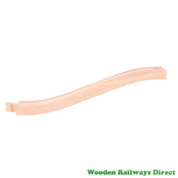 Bigjigs Wooden Railway Ascender and Descender Single Track